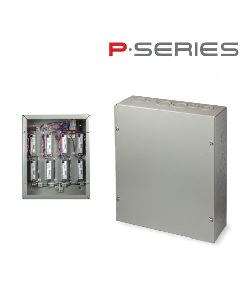 1.5" P-Series Micro Recessed LED Remote Panel Box, Up to 8 Drivers (1 Driver per Fixture)