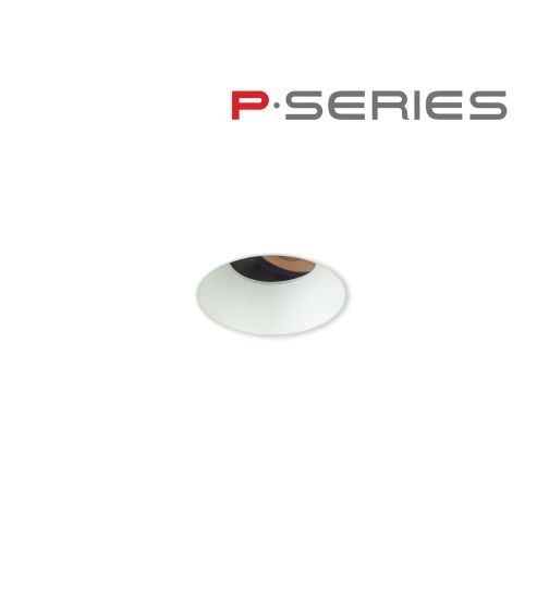 1.5" P-Series Micro Recessed LED, Round Aperture Trimless Adjustable, 500LM-1000LM (6W-12W) 