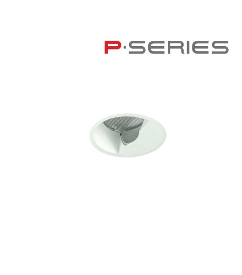 1.5" P-Series Micro Recessed LED, Round Aperture Trimless Wallwash, 500LM-1000LM (6W-12W) 
