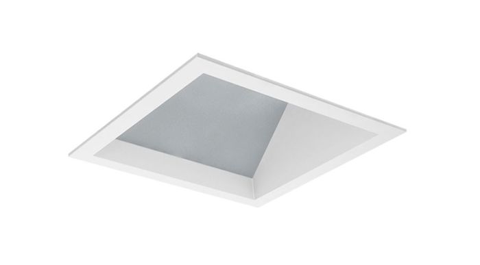 6" LED Square Lensed Wall Wash/Sloped