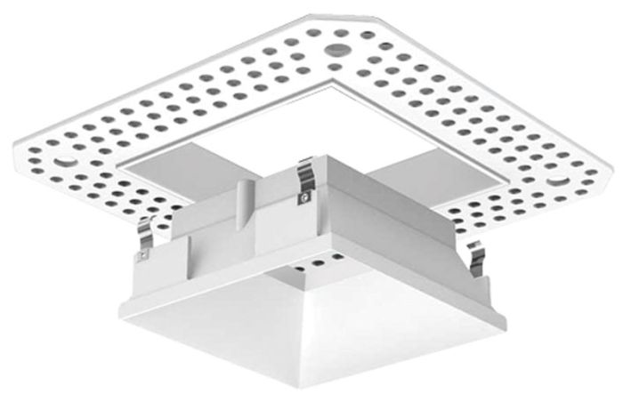 3" LED/MR16 Square Trimless Open Reflector