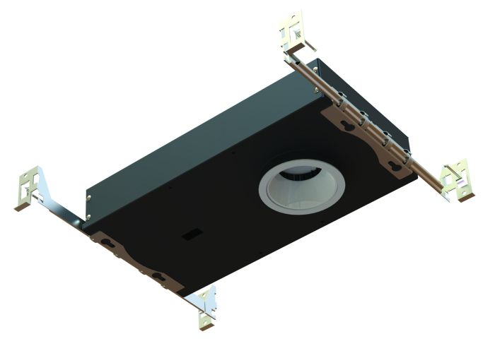 2.5" Super-Shallow Frame New Construction (Round) 1000lm-2600lm (10W-30W)