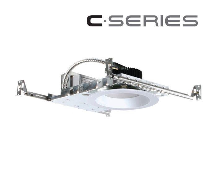 6" C • Series Shallow LED Downlight 2000lm-3000lm (28W - 38W)