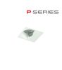 1.5" P-Series Micro Recessed LED, Square Aperture Trimless Wallwash, 500LM-1000LM (6W-12W) 