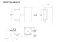 6" Square 2-Direction Wall Mount (IP65) - 2 x 1000lm-2600lm (20W-60W)