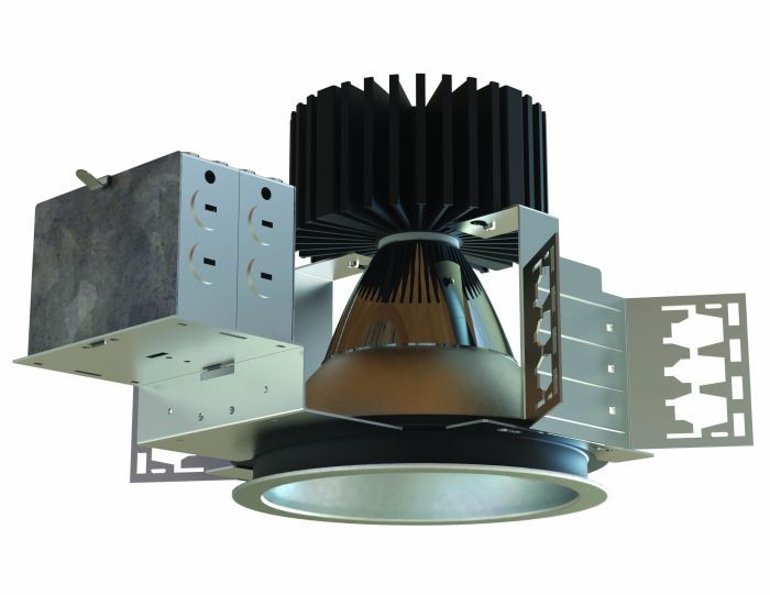 8" Round LED Downlight - 1000lm - 10000lm