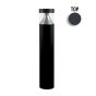 7" LED Round Bollard - Cone Reflector (Flat Top)