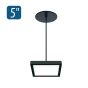 5" LumenPad Square LED Downlight Pendant Mount 1000lm (11W)