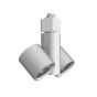 Cylo Swivel Cylinder Dual Head LED Track Head 2 x 800lm (10W)