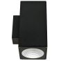 6" Square 2-Direction Wall Mount (IP65) - 2 x 1000lm-2600lm (20W-60W)