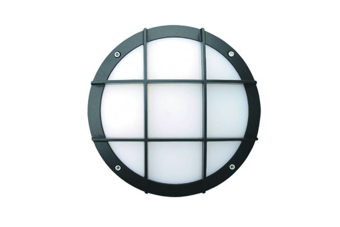 10" Round Cross Bar Wall Luminaire