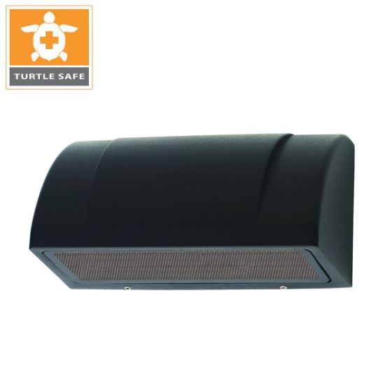 8" x 4" Scoop 1-Directional Wall Mount (IP65) Amber (Turtle Safe) 250LM (15W)