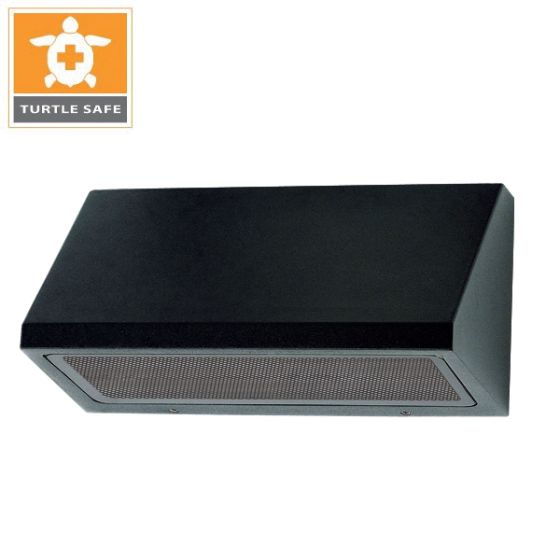 8" x 4" Trapezoid 1-Directional Wall Mount (IP65) Amber (Turtle Safe) 250LM (15W)