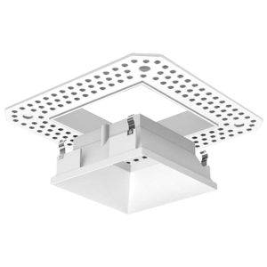 3" LED/MR16 Square Trimless Open Reflector