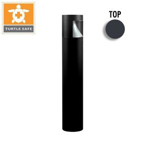 7" LED Round Bollard - Amber (Turtle Safe)