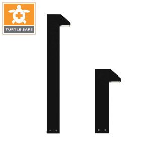 8" x 4" Trapezoid Bollard (IP65) - 590nm - Amber (Turtle Safe)