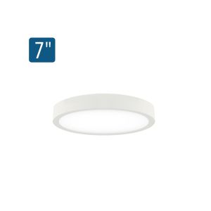 7"  LumenPad Round LED Downlight Surface Mount 1100lm/1400lm (14W)