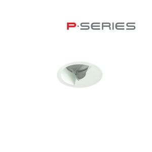 1.5" P-Series Micro Recessed LED, Round Aperture Flanged Wallwash, 500LM-1000LM (6W-12W) 