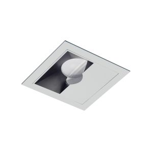 2.5" Shallow Square Flanged Fixed Wall Wash