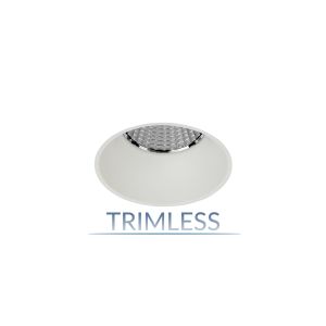 2.5" Shallow Round Trimless Fixed Downlight