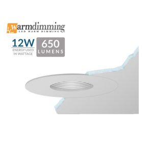 3.5" 12W LED Flush Mount Pinhole
