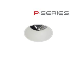 2.5" Recessed LED Round Flangeless 25° Adjustable Accent, 1000LM - 2400LM (15W-30W)