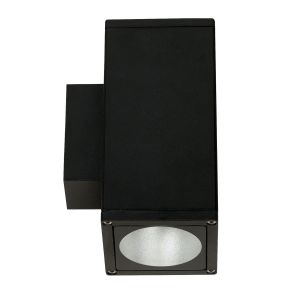 4" SQUARE 2-DIRECTION WALL MOUNT (IP65) - 2 x 1000lm/1500lm (20W-30W)